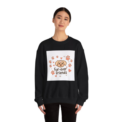 "Paws & Hearts" Crewneck Sweatshirt