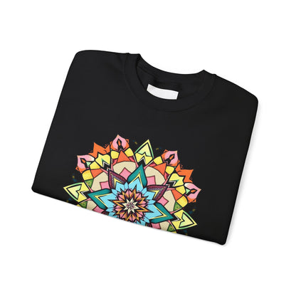 Geometric Crewneck Sweatshirt