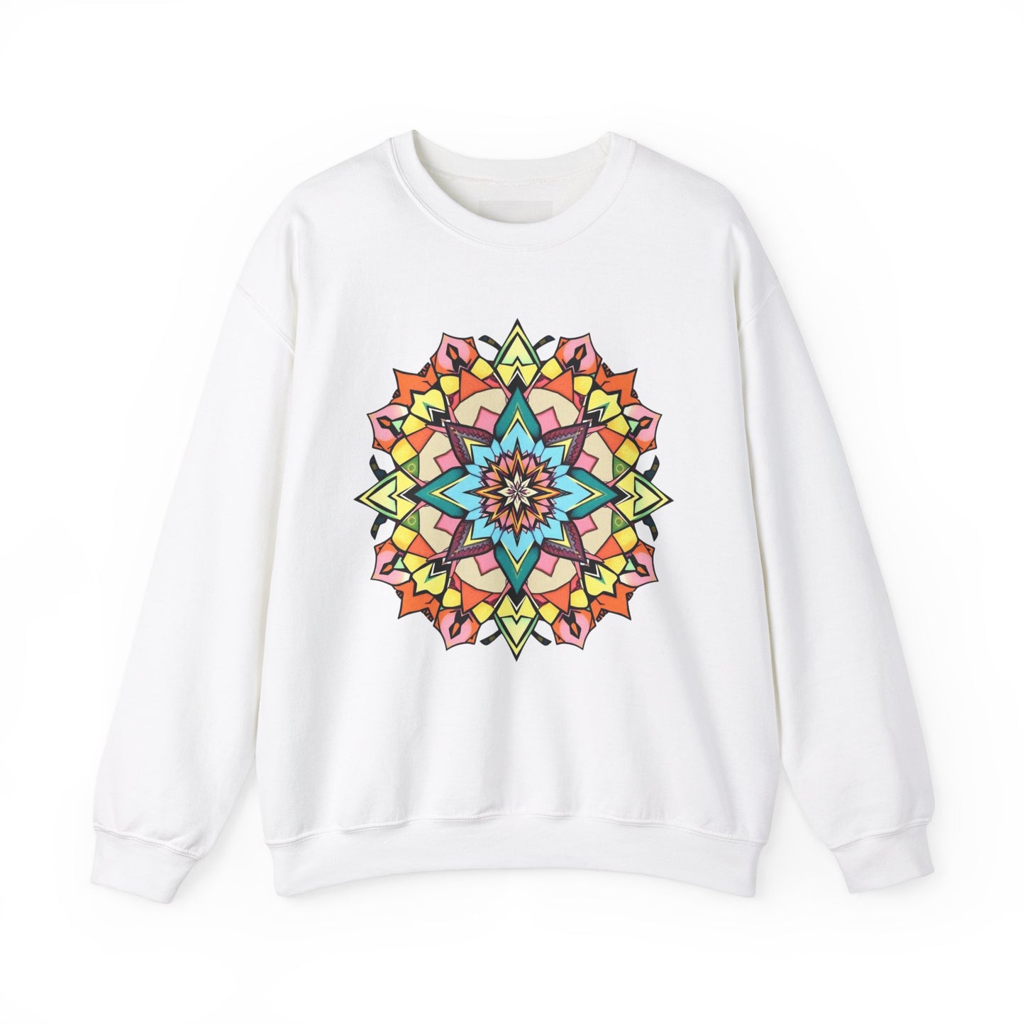 Geometric Crewneck Sweatshirt