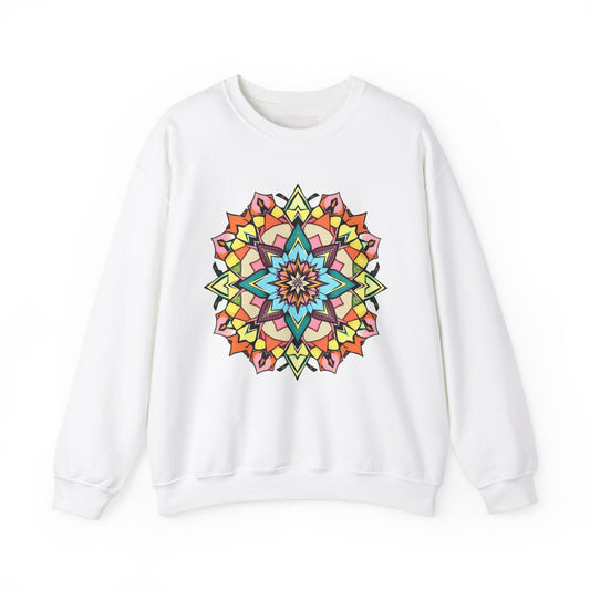 Geometric Crewneck Sweatshirt