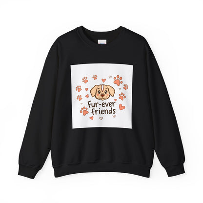 "Paws & Hearts" Crewneck Sweatshirt