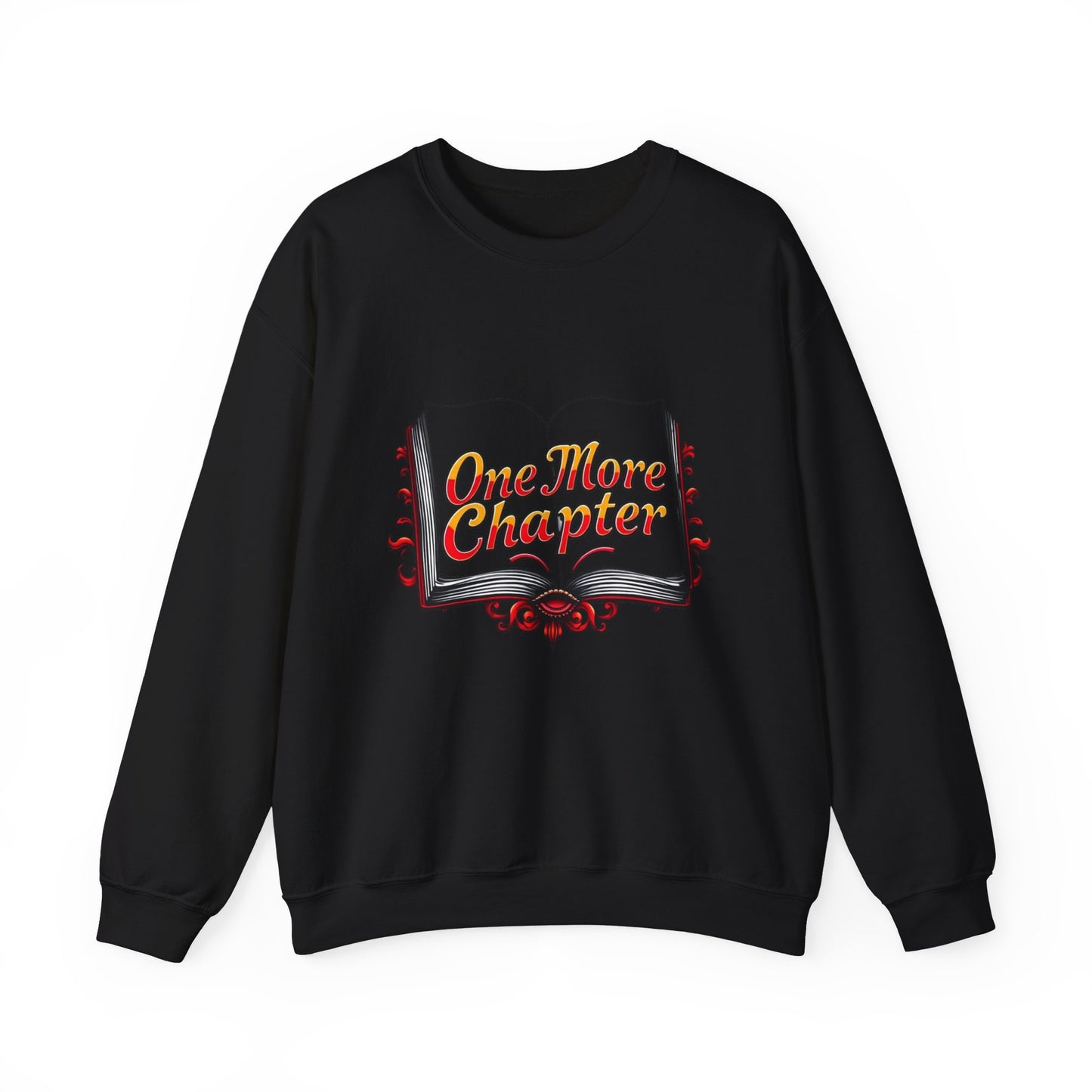 Crewneck Sweatshirt - 'One More Chapter' Book Lover Design