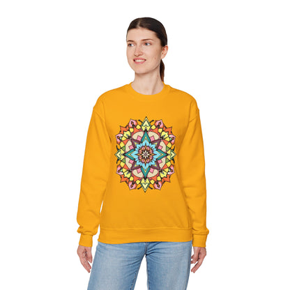 Geometric Crewneck Sweatshirt