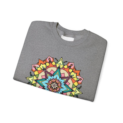 Geometric Crewneck Sweatshirt