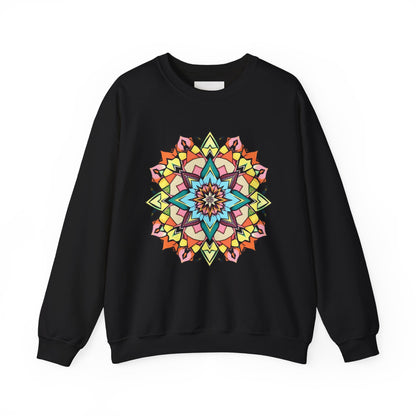 Geometric Crewneck Sweatshirt