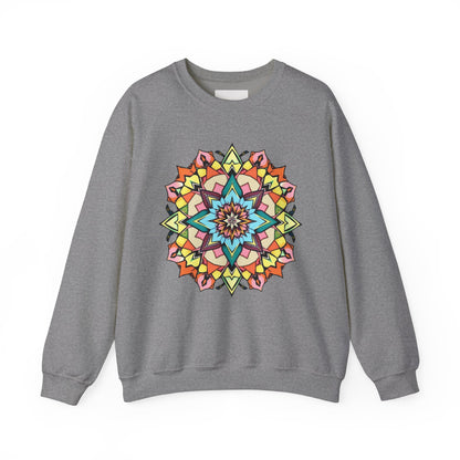 Geometric Crewneck Sweatshirt