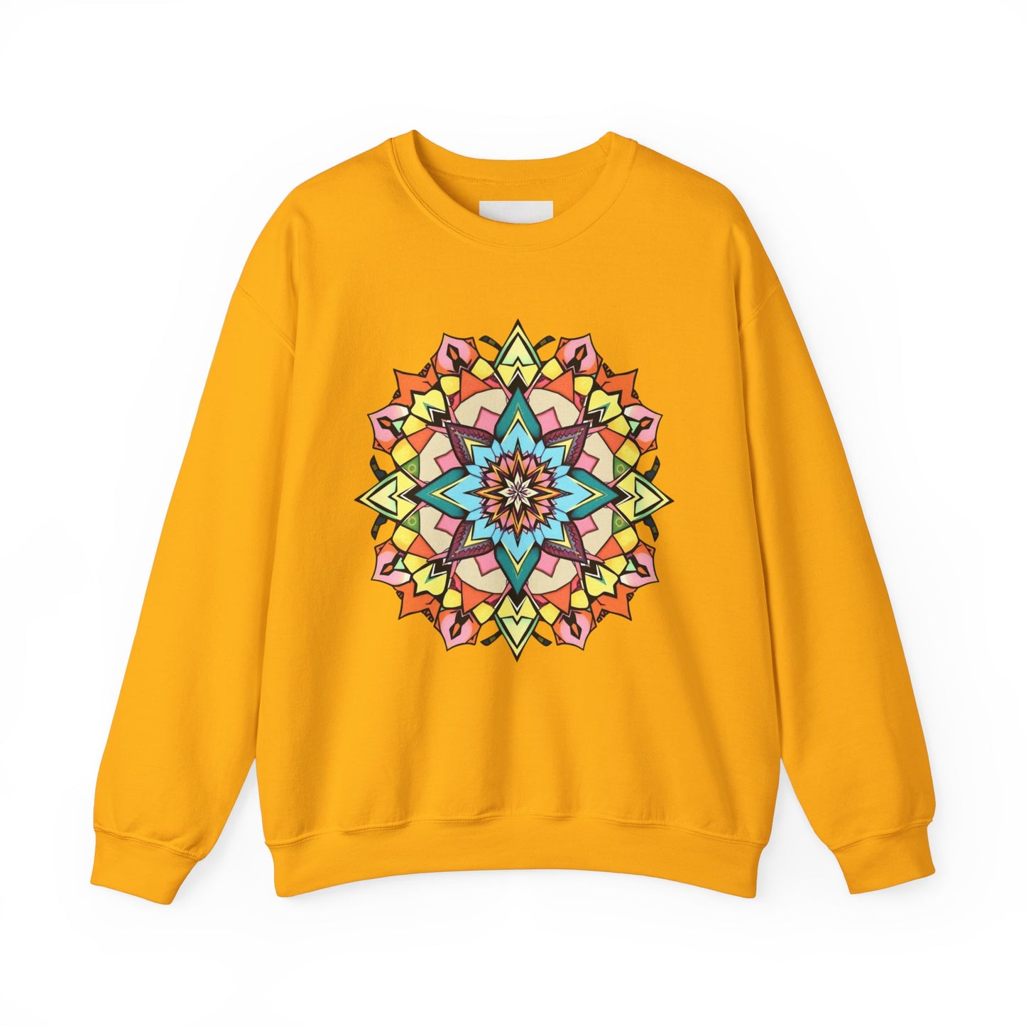 Geometric Crewneck Sweatshirt