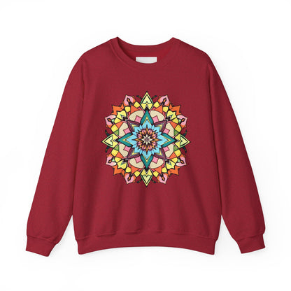 Geometric Crewneck Sweatshirt