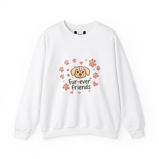 "Paws & Hearts" Crewneck Sweatshirt