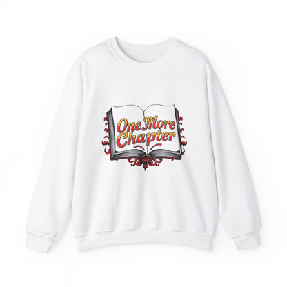 Crewneck Sweatshirt - 'One More Chapter' Book Lover Design